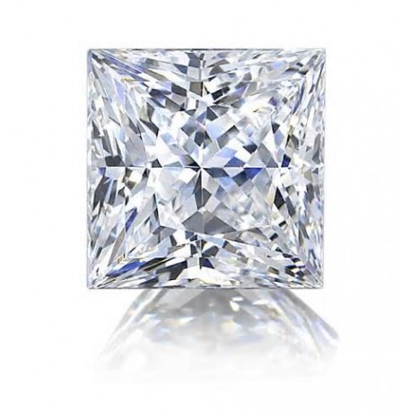 Diamant taille princesse certifié