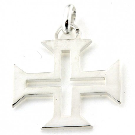 Croix portugaise argent