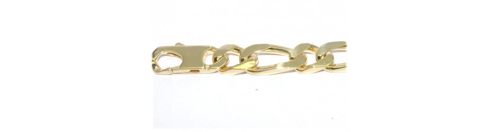 Un large choix de bracelet plaqué or pour homme
